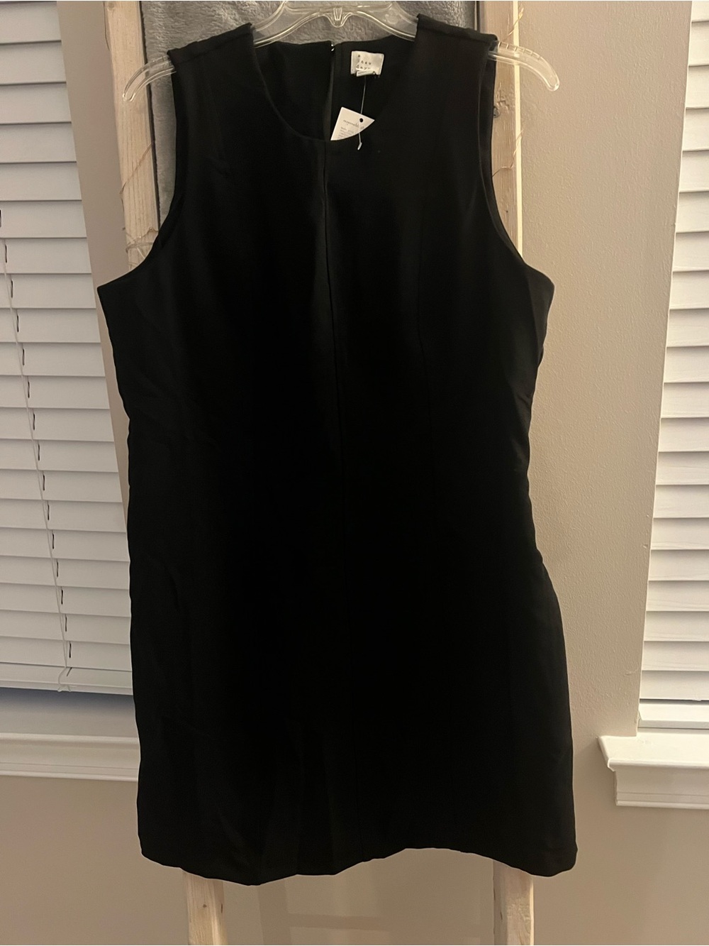 Classic Black Sleeveless Sheath Dress - Elegant Everyday